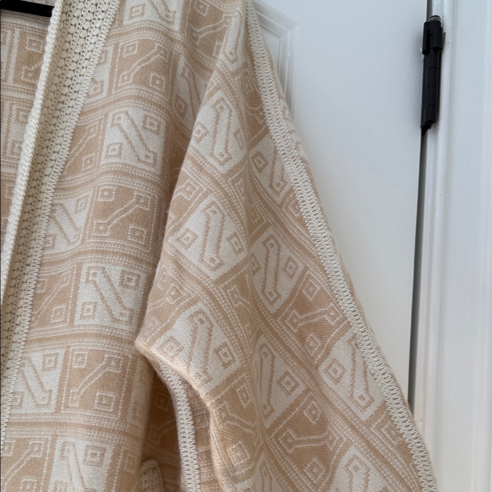 Andean Sun Geometric Open-Front Cardigan by - Picture 10 of 12